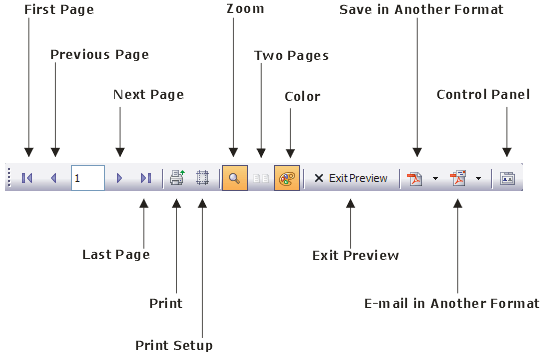 Print Preview Toolbar Commented